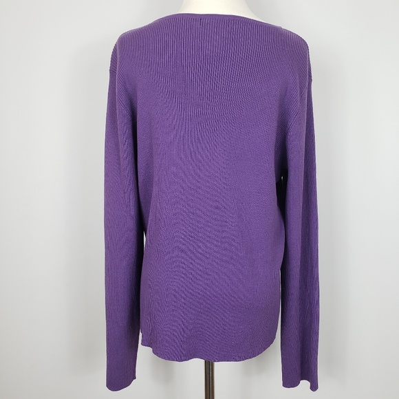 Nwt Sandra King Lifestyle Sweater - Picture 3 of 5